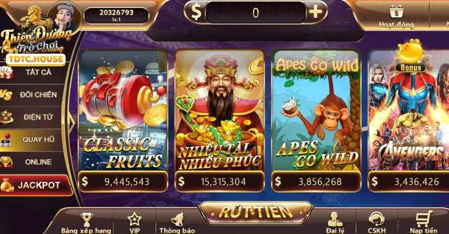 Hoàn trả thể thao casino slot f1680 uy tín